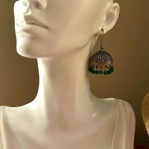 Bali/Thai style dome earrings